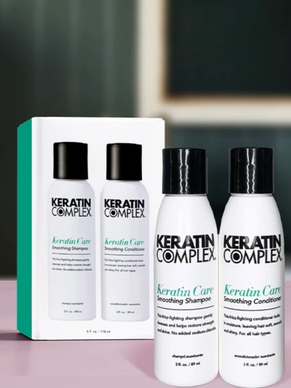 Keratin Complex Smoothing Travel Duo